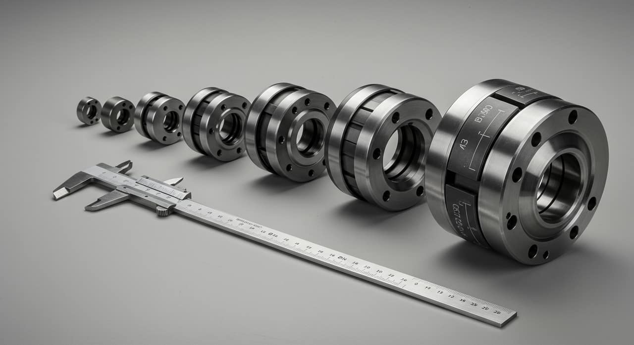Gear Coupling Size Chart — FGC, HRC & Tyre Sizes | SMI